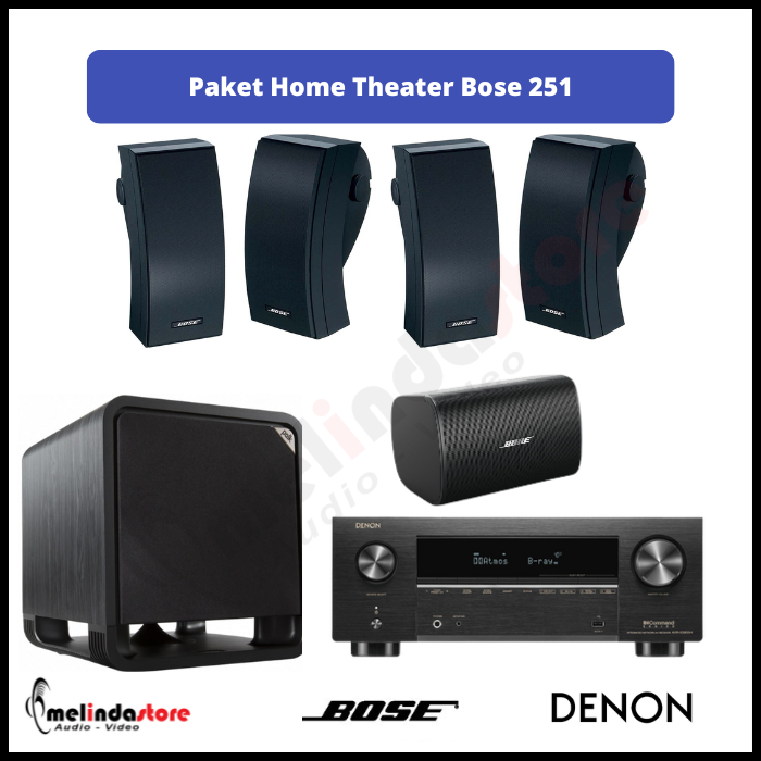 Paket Home Theater Speaker Bose 251 5.1